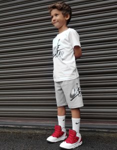 Jordan Jumpman T-Shirt/Shorts Set Children, Bianco