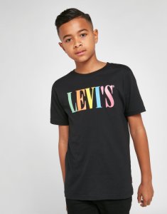 Levis Serif T-Shirt Junior, Nero