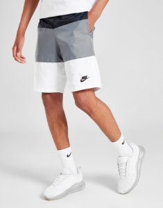 Nike Colour Block Woven Shorts Junior, Nero