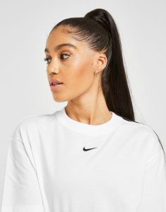Nike Essential Logo Boyfriend T-Shirt, Bianco
