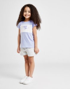Nike Futura T-Shirt e Shorts Bambino - Only at JD, Viola