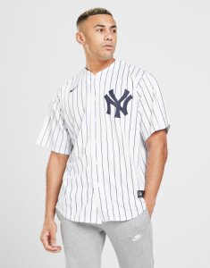 Nike MLB New York Yankees Home Maglia Uomo, Bianco