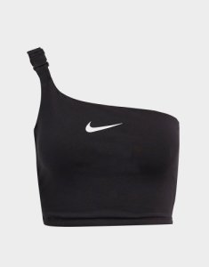 Nike Spotswear Swoosh Cropped Canotta Donna, Nero