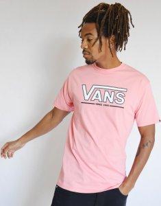 Vans Carter + Logo T-Shirt  - Only at JD, Rosa