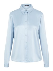 J.LINDEBERG Mallory Silk Shirt Kvinder Blå