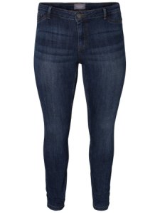 JUNAROSE Slim Fit Jeans Kvinder Blå