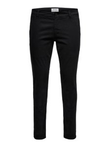 ONLY & SONS Slim Fitted Chinos Mænd Sort