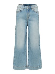 SELECTED Højtaljede - Cropped Jeans Kvinder Blå