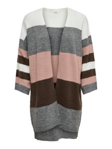 ONLY Rayures Cardigan En Maille Women pink