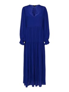 SELECTED Petite - Robe Longue Women blue