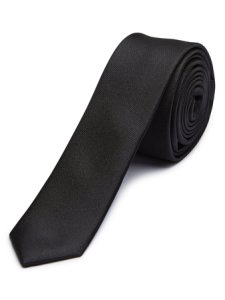 SELECTED Soie - Cravate Men black
