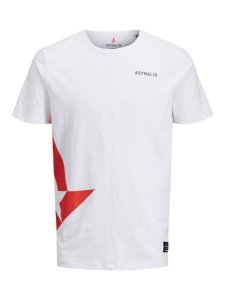 Jack & Jones astralis-prydd t-shirt man white