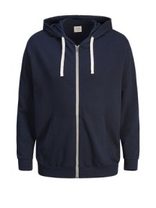 JACK & JONES Avslappnad Plus Size-sweatshirt Man Blå