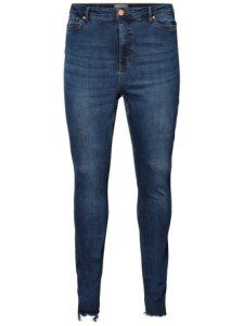 JUNAROSE Denimsydda Slim Fit-jeans Kvinna Blå