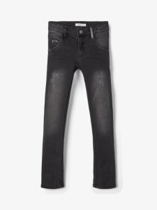 NAME IT Superstretchiga Skinny Fit-jeans Man Grå