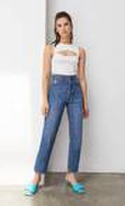 Jeans mom fit Jeans medio