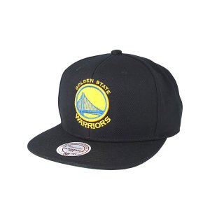 Mitchell & Ness - Cappellino snapback wool solid warriors