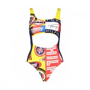 Tommy Hilfiger - Costume intero cheeky cut out fantasia