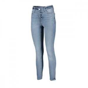 Guess - Jeans vita alta skinny bandana donna