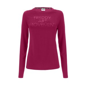 Freddy - Maglia manica lunga basic donna