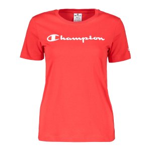 Champion - T-shirt basica scritta donna