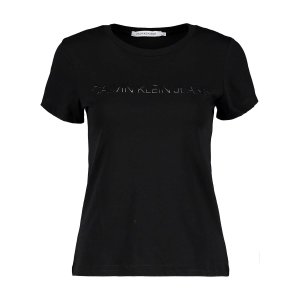 Calvin Klein Jeans - T-shirt institutional logo slim donna