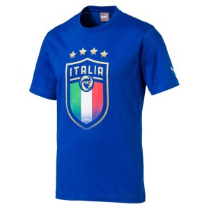 Puma - T-shirt italia azzurri 2018